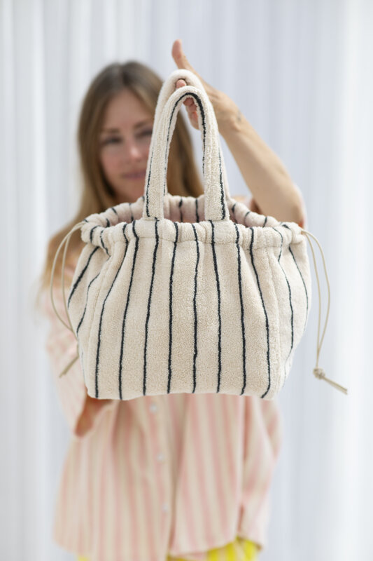 Bongusta tas 'Naram' - Creme & Ink