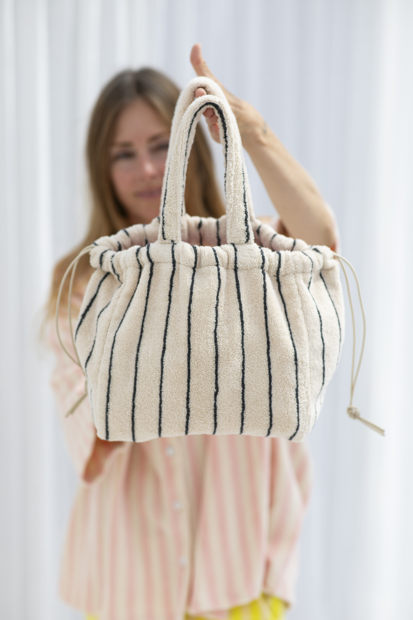 Bongusta bag 'Naram' - Creme & Ink