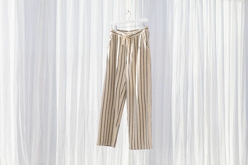 Bongusta broek 'Naram' - Cream & Ink