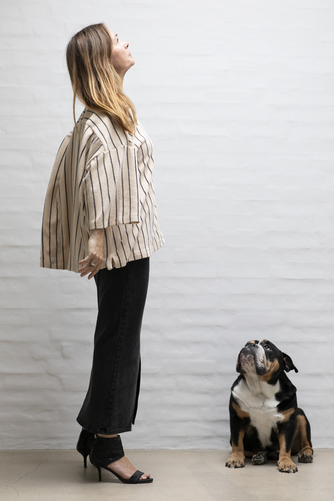 Bongusta oversized shirt one size - Cream & Ink