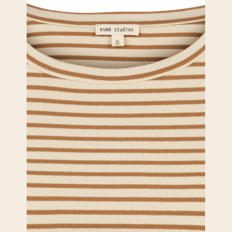 Esmé Studios shirt 'Blossom'  katoen - fog