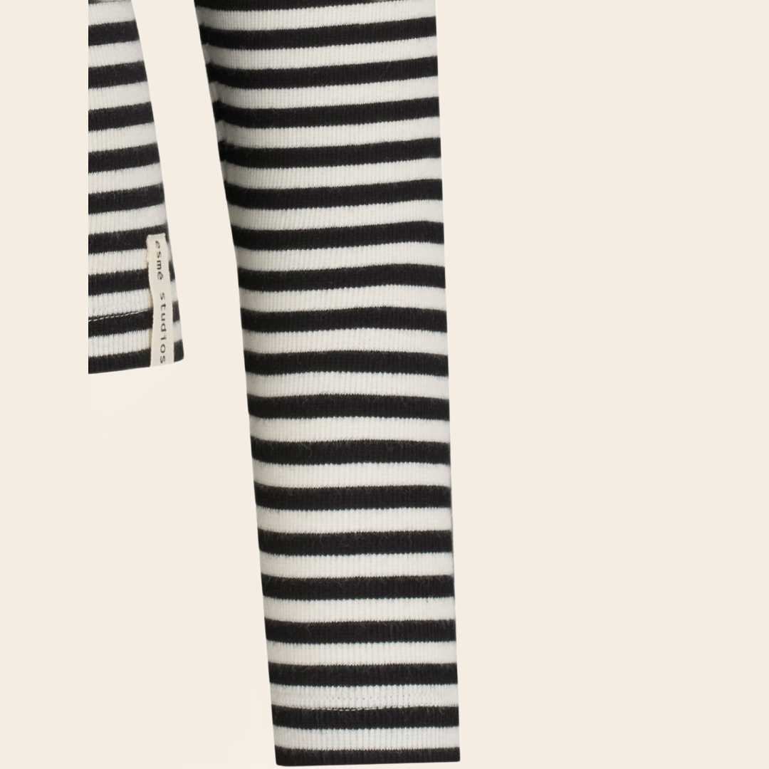 Esmé Studios shirt 'Blossom'  cotton - snow white black