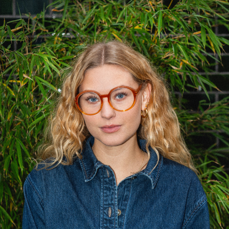 Have A Look reading glasses 'Diva' - caramel