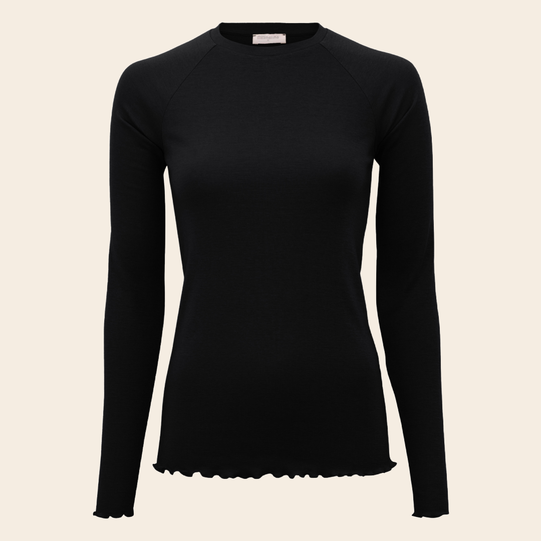 Minimalisma shirt 'Tate' wol / zijde