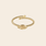 A Beautiful Story ring 'Honorable' - oog goud