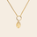 A Beautiful Story necklace 'Awareness' - citrine