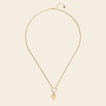 A Beautiful Story ketting 'Awareness' - citrien