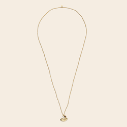 A Beautiful Story ketting 'Paradise'  oog - tijgeroog