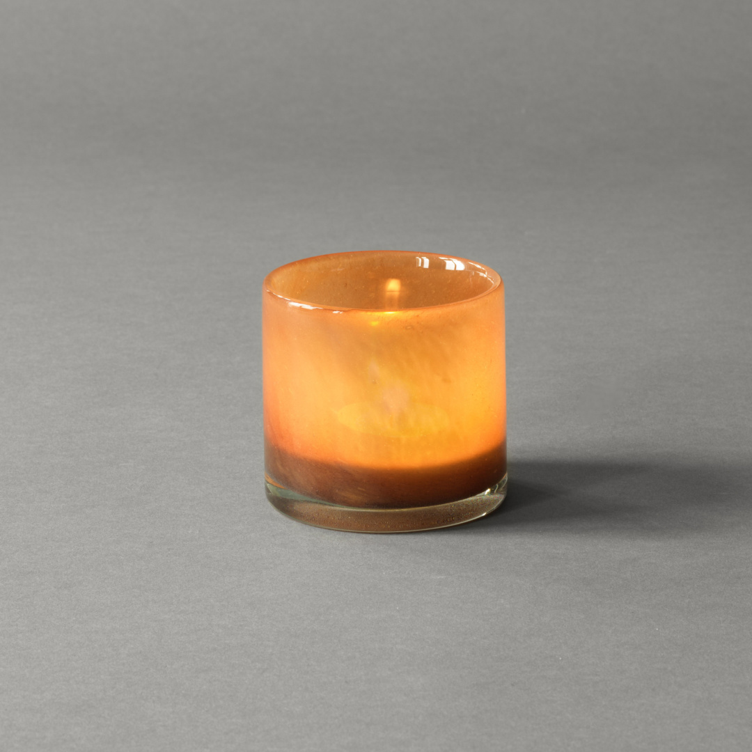 Tell me More candleholder 'Lyric' - brown