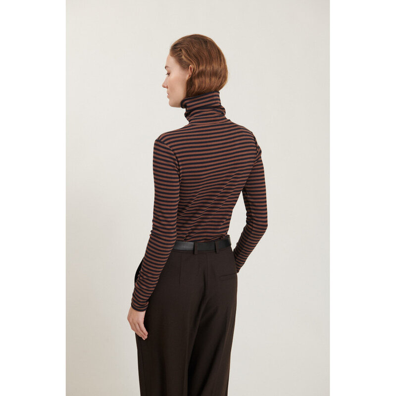 Basic Apparel coltrui 'Ludmilla' katoen - caraf / zwart