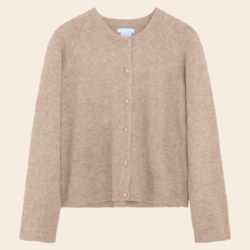 Serendipity vest 'Suri' alpaca - beige