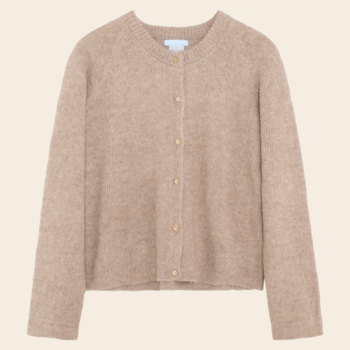 Serendipity vest 'Suri' alpaca - beige