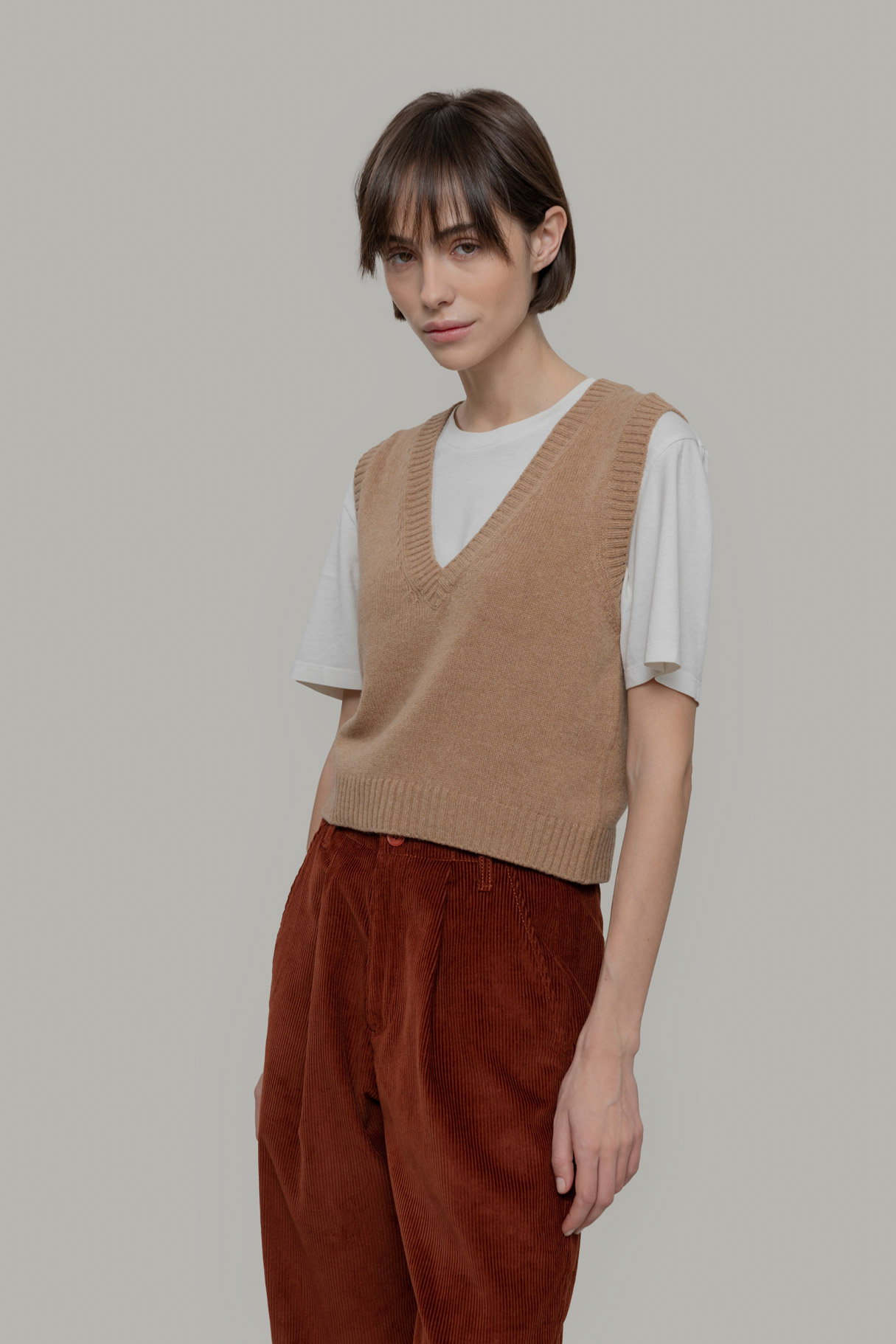 Rifo spencer 'Melania' cashmere - beige