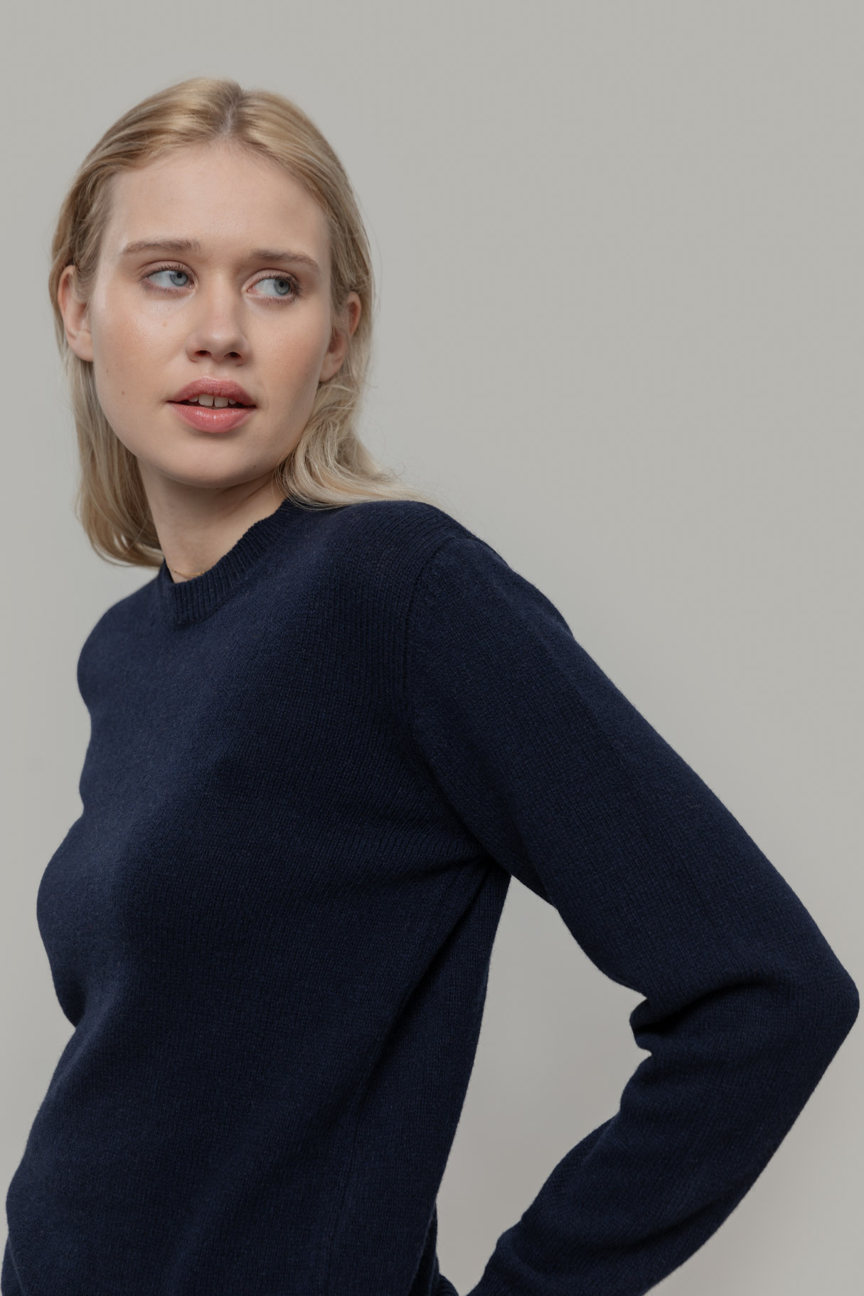 Rifo sweater 'Edda' cashmere - navy