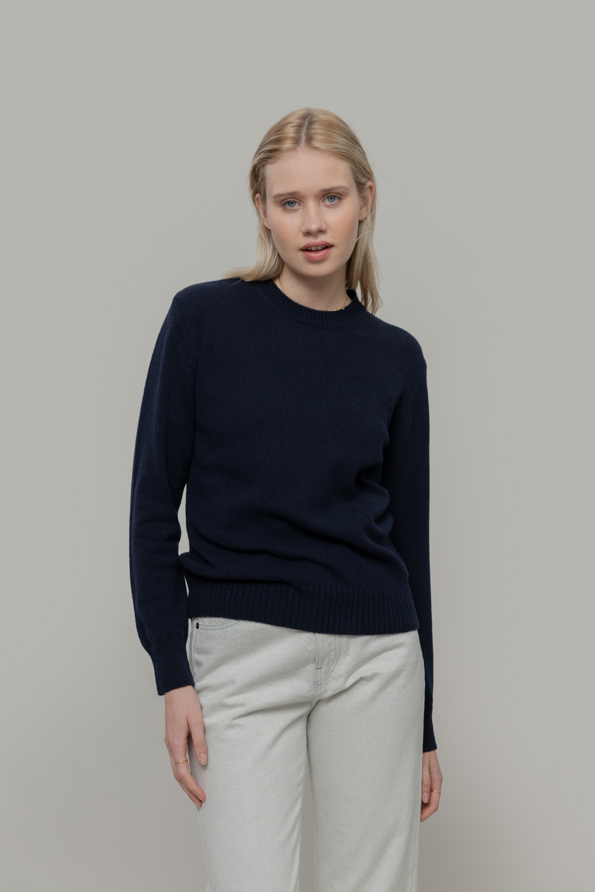 Rifo sweater 'Edda' cashmere - navy
