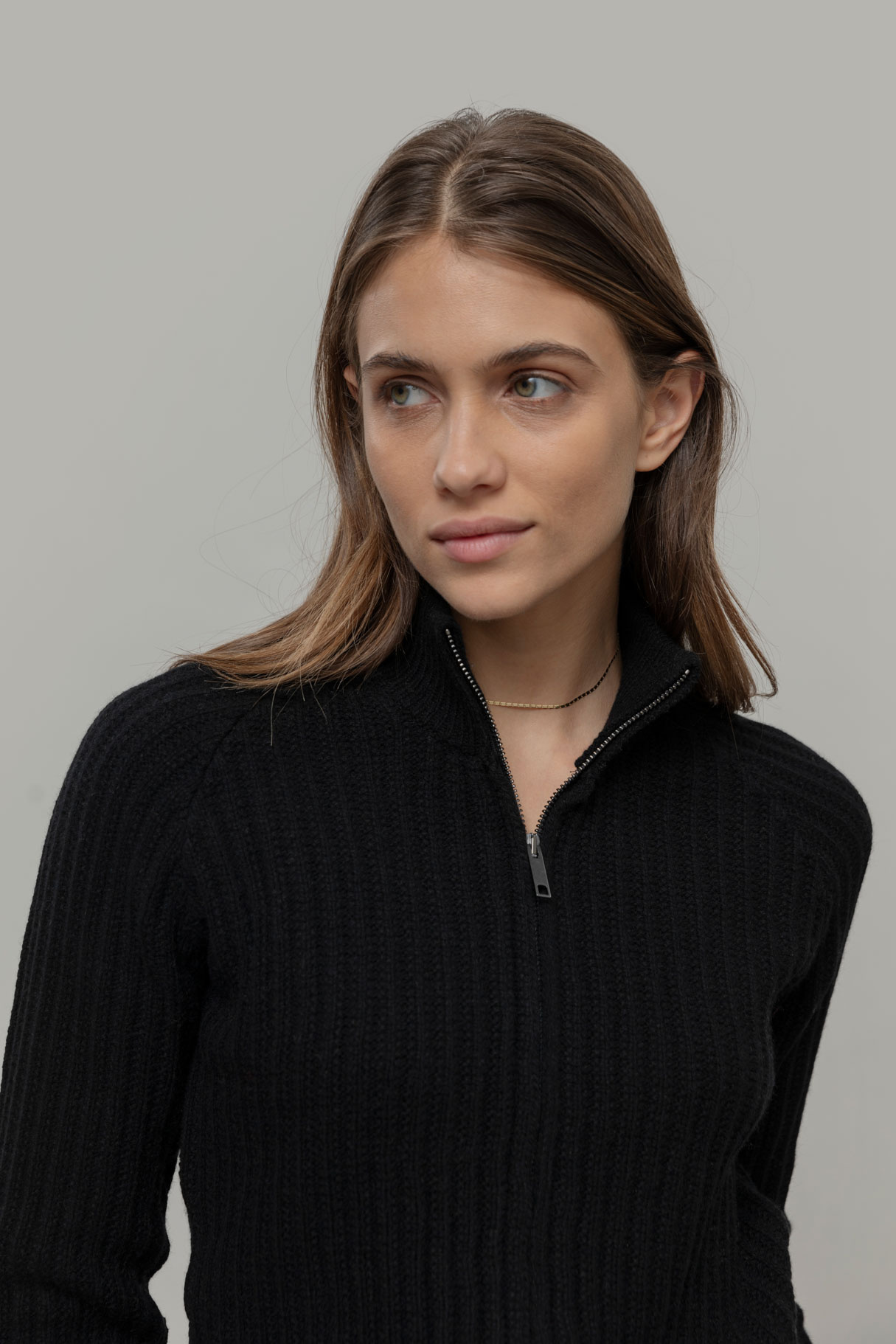 Rifo vest 'Ornella' cashmere - zwart