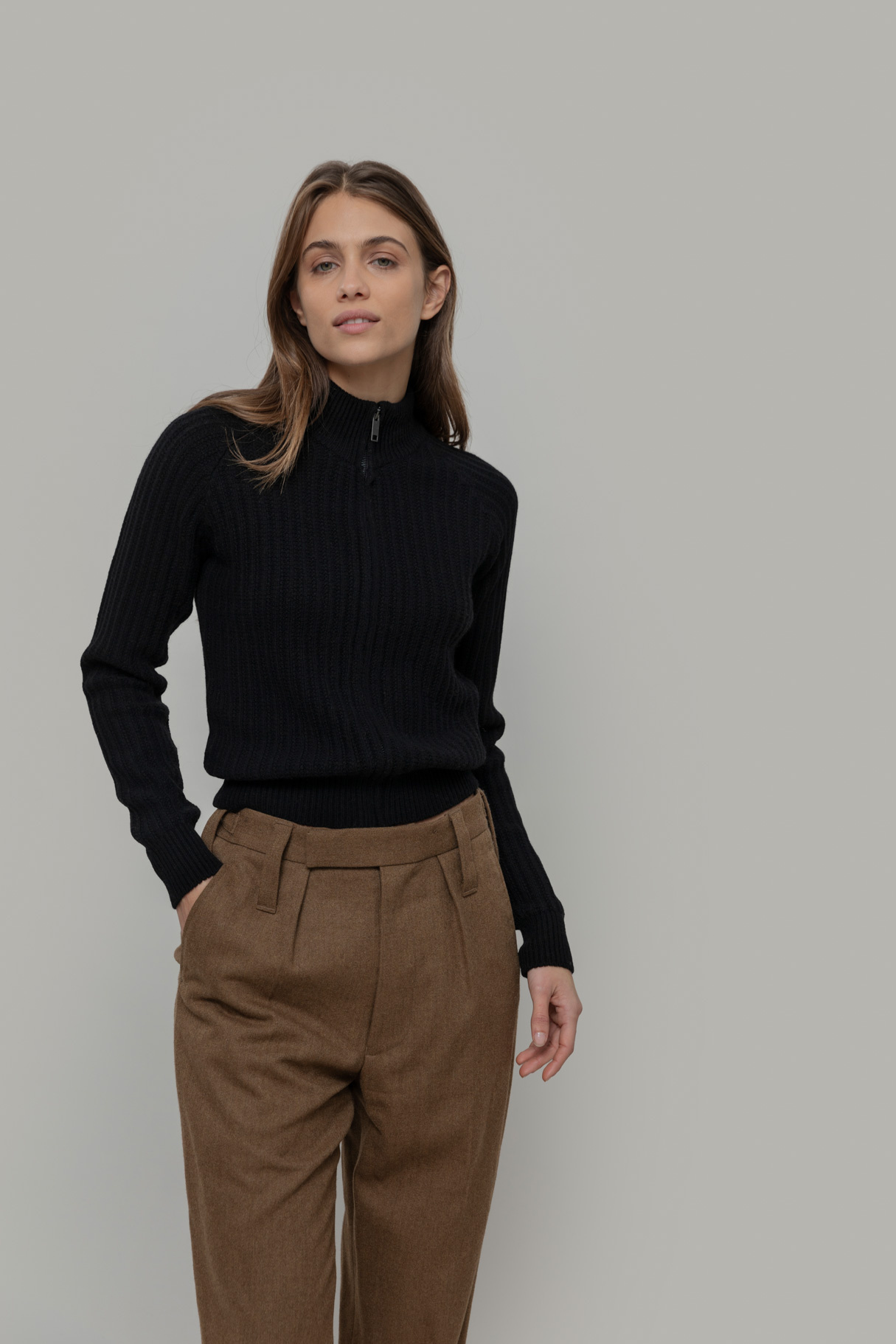 Rifo vest 'Ornella' cashmere - zwart