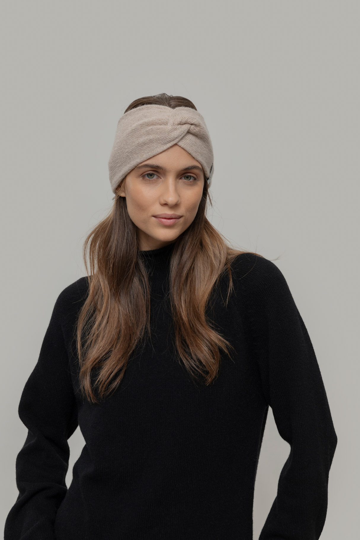 Rifo hoofdband 'Nadia' - cashmere