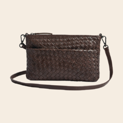 Markberg shoulder bag 'Karima'  leather - brown