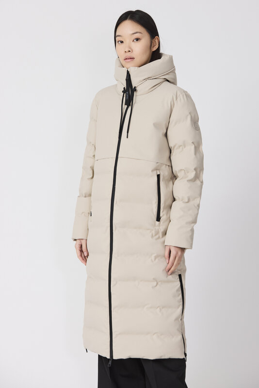 Tantä winterjas 'Snestorm' - stone grey