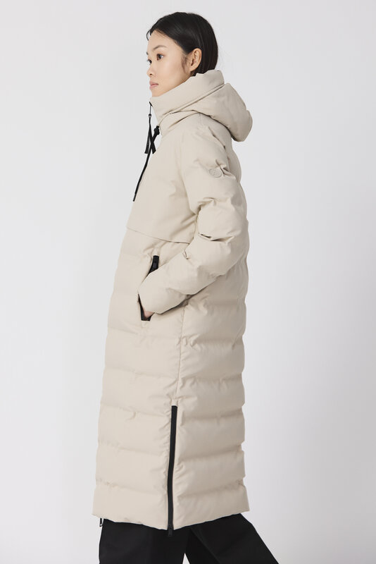 Tantä winterjas 'Snestorm' - stone grey