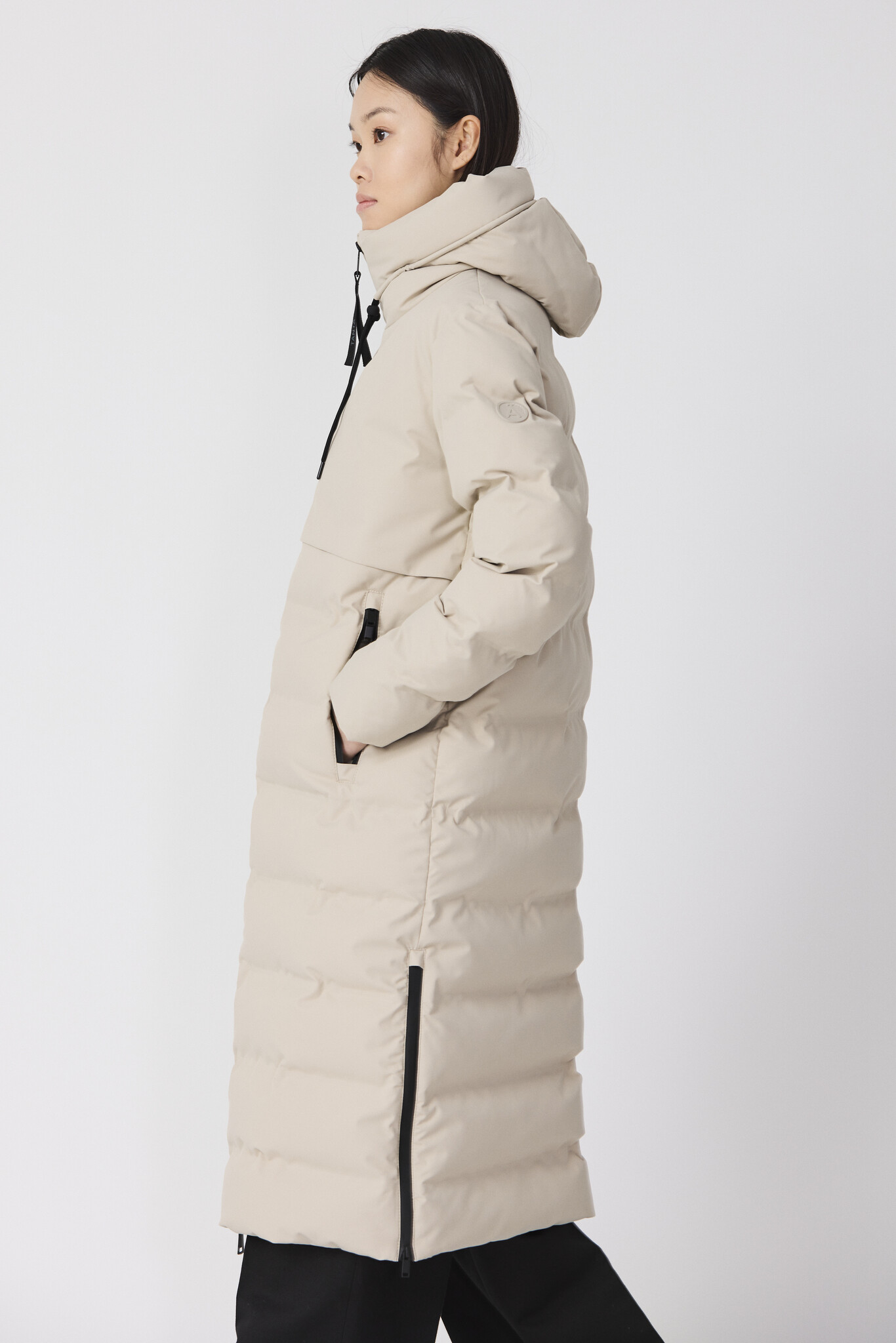 Tantä coat 'Snestorm' - elmwood