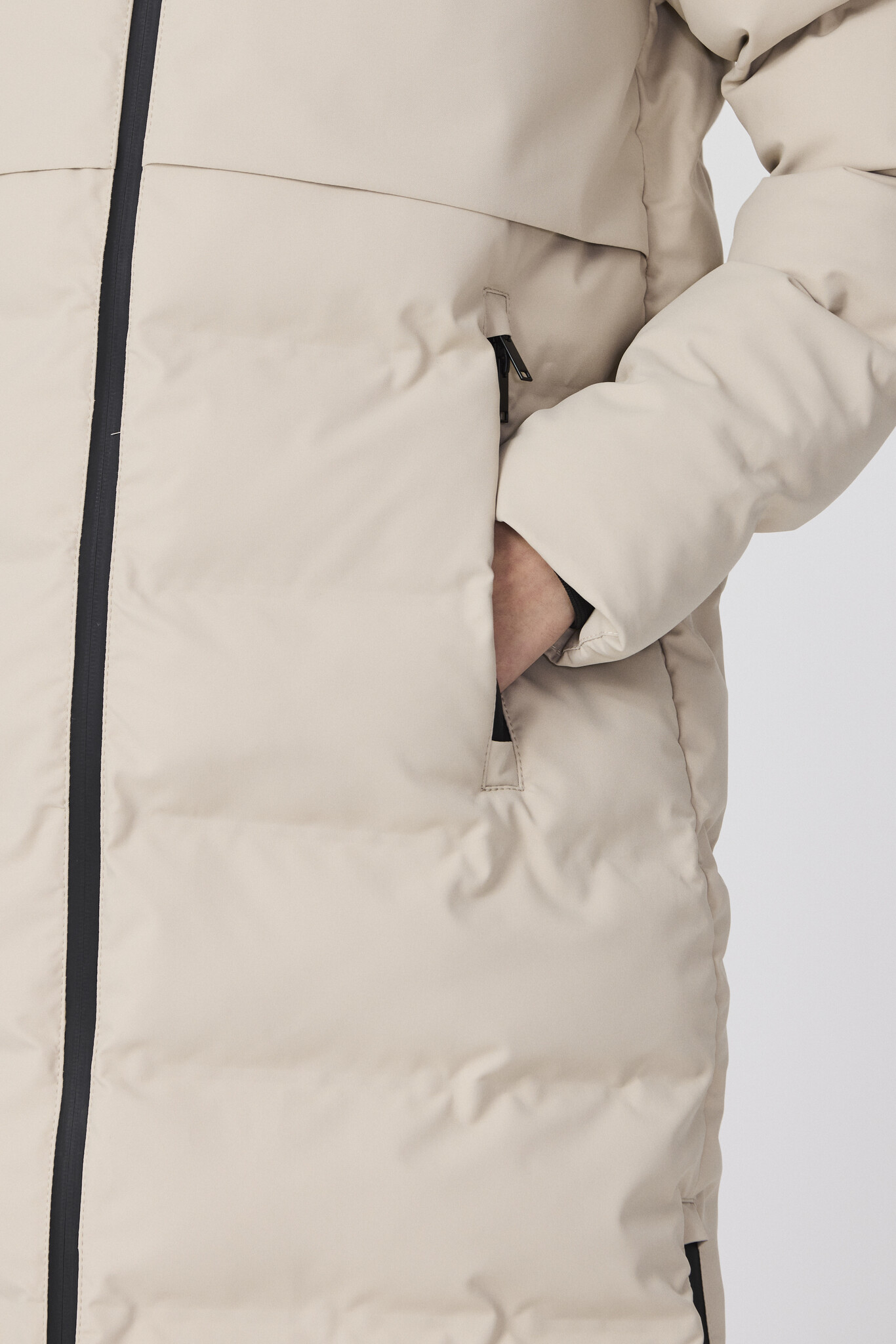 Tantä coat 'Snestorm' - elmwood