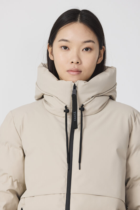Tantä winterjas 'Snestorm' - stone grey
