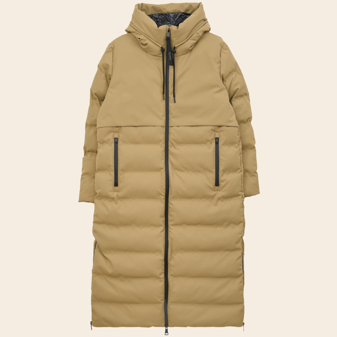 Tantä winterjas 'Snestorm' - stone gray