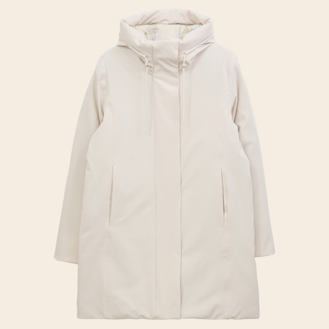 Tantä coat 'Sturm' - whitecap grey