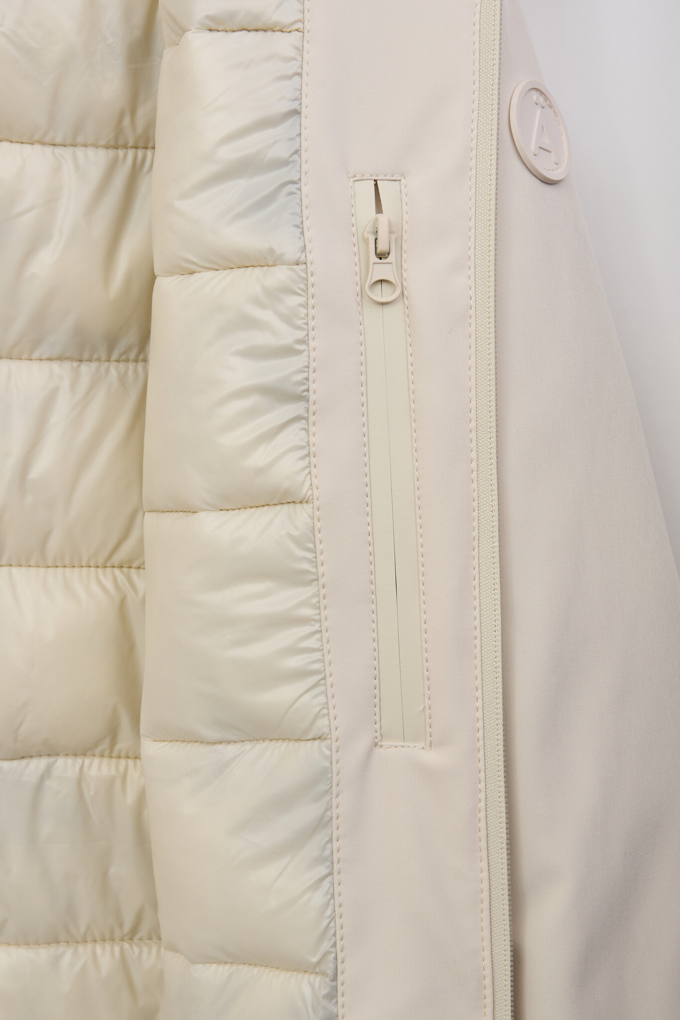 Tantä coat 'Sturm' - whitecap grey