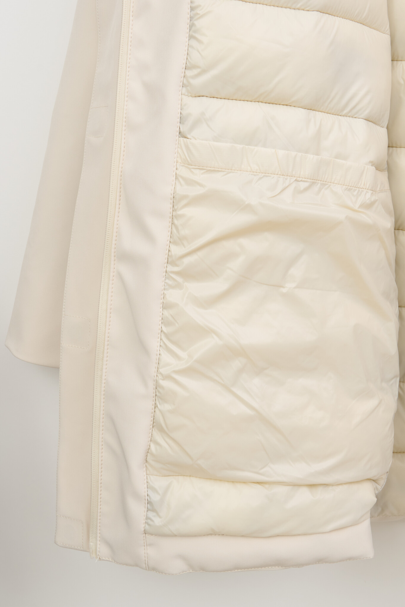 Tantä coat 'Sturm' - whitecap grey