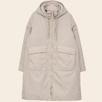 Tantä winterjas 'Ekaitza' - stone grey