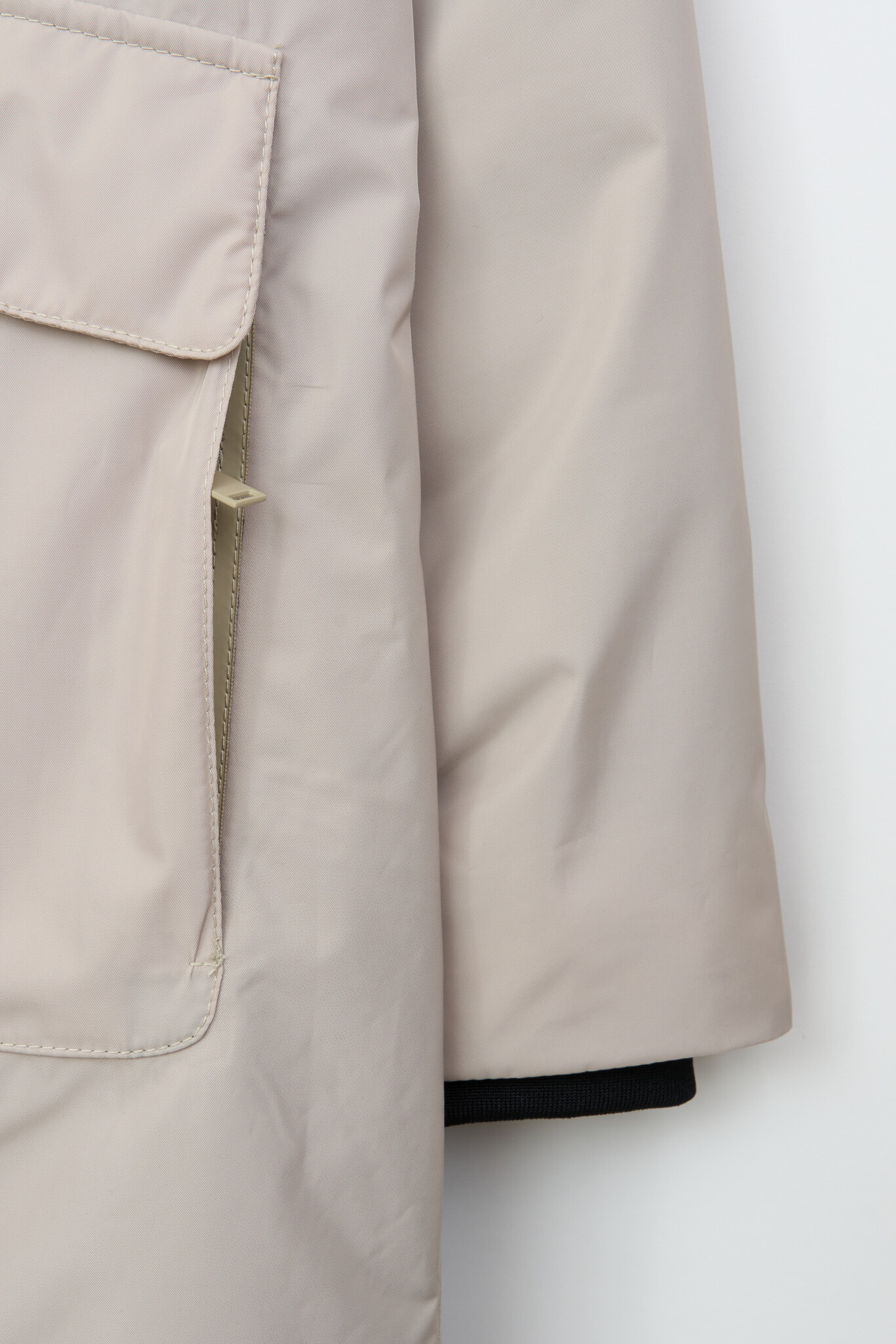 Tantä coat 'Ekaitza' - stone grey