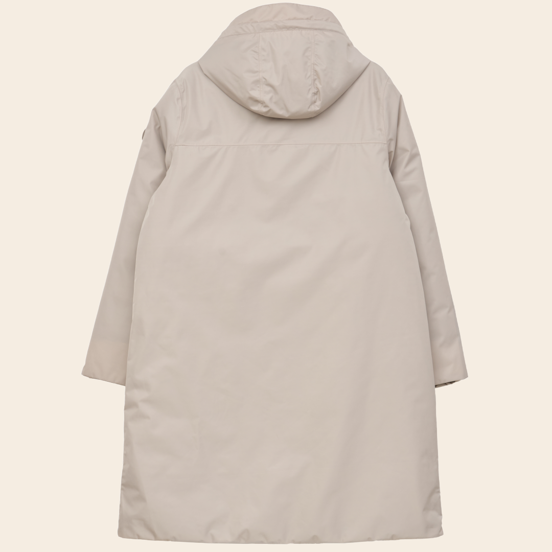 Tantä coat 'Ekaitza' - stone grey