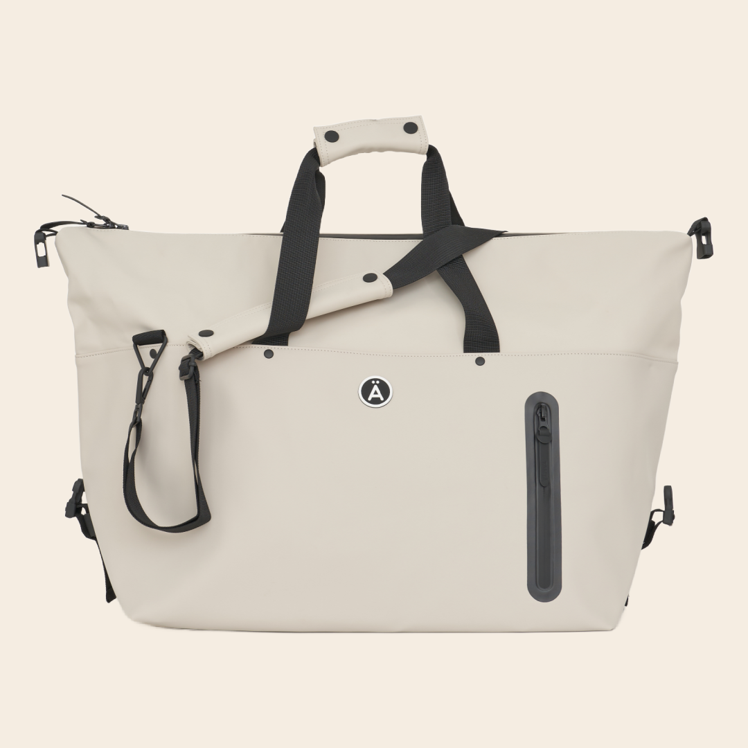 Tantä weekendbag 'Hukarere' - stone grey