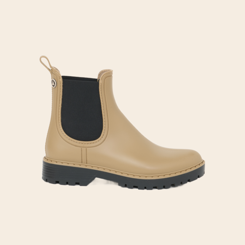 Tantä rain boots 'Druppel' - elmwood