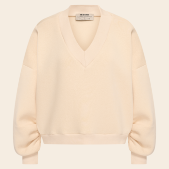 RE/BORN sweater 'Athena' katoen - crème