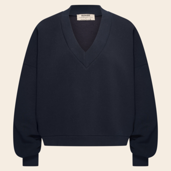 ReBorn sweater 'Athena' katoen - donkerblauw