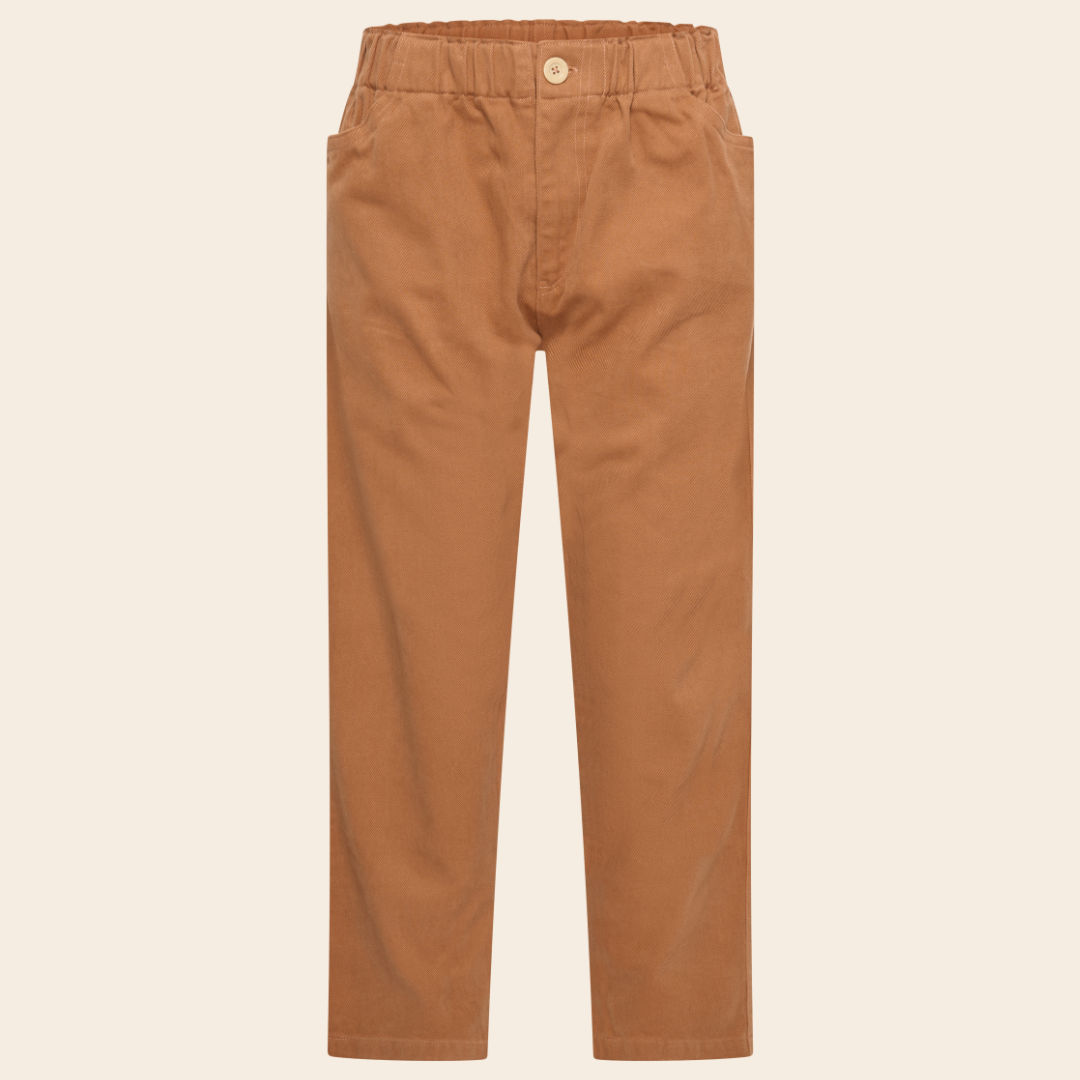 Mysayang Bali broek 'Kayu' twill - chestnut