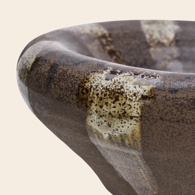 Madam Stoltz bowl 'Brut' - stoneware