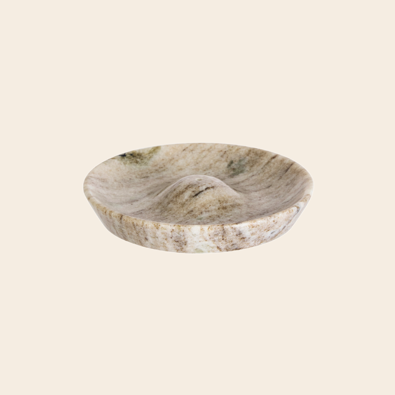 Madam Stoltz incense holder 'Perlato' - marble