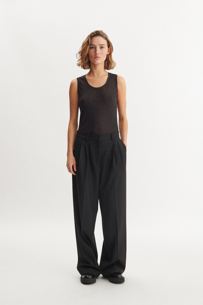 Basic Apparel pantalon 'Marjo' - black