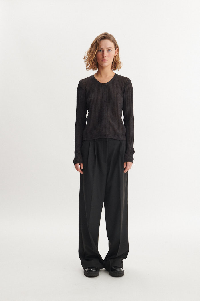 Basic Apparel pantalon 'Marjo' - black