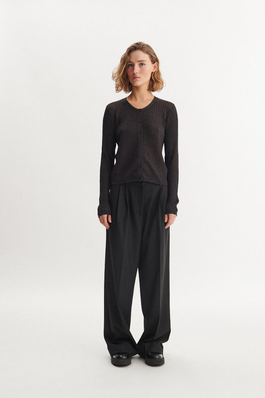 Basic Apparel pantalon 'Marjo' - zwart