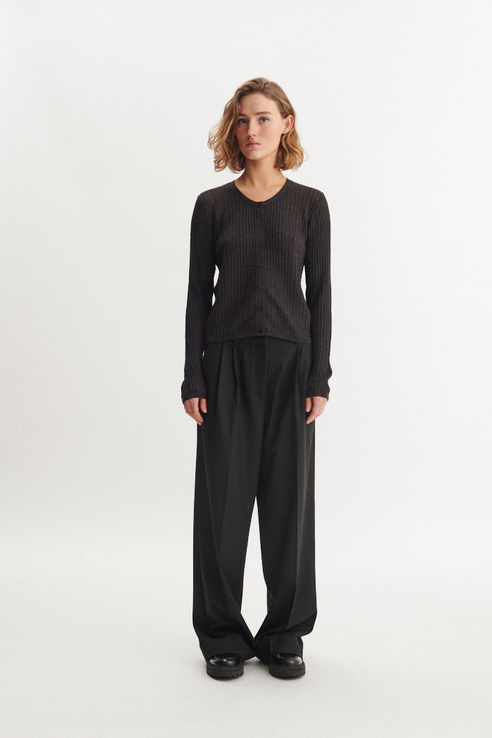 Basic Apparel pantalon 'Marjo' - black