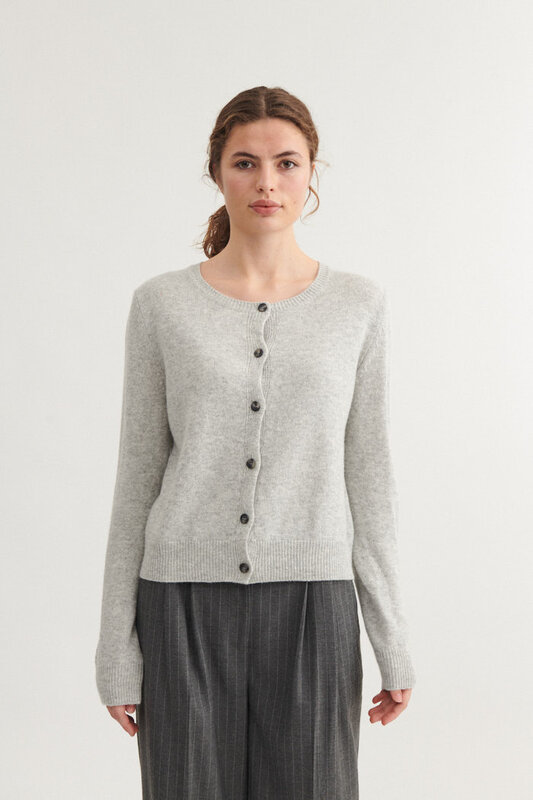 Basic Apparel vest 'Cady' - licht grijs
