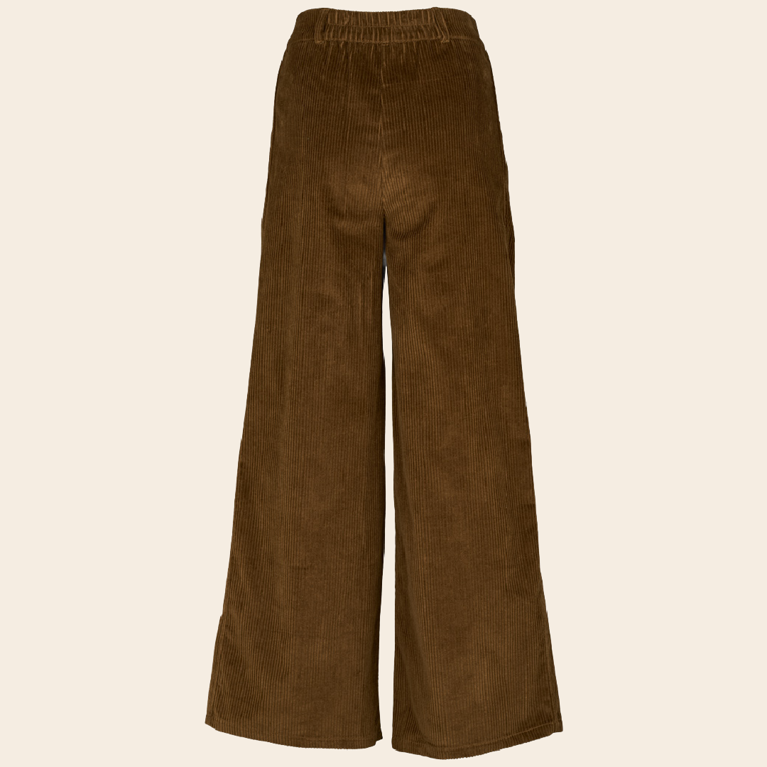 Basic Apparel broek 'Isa' katoen - desert palm