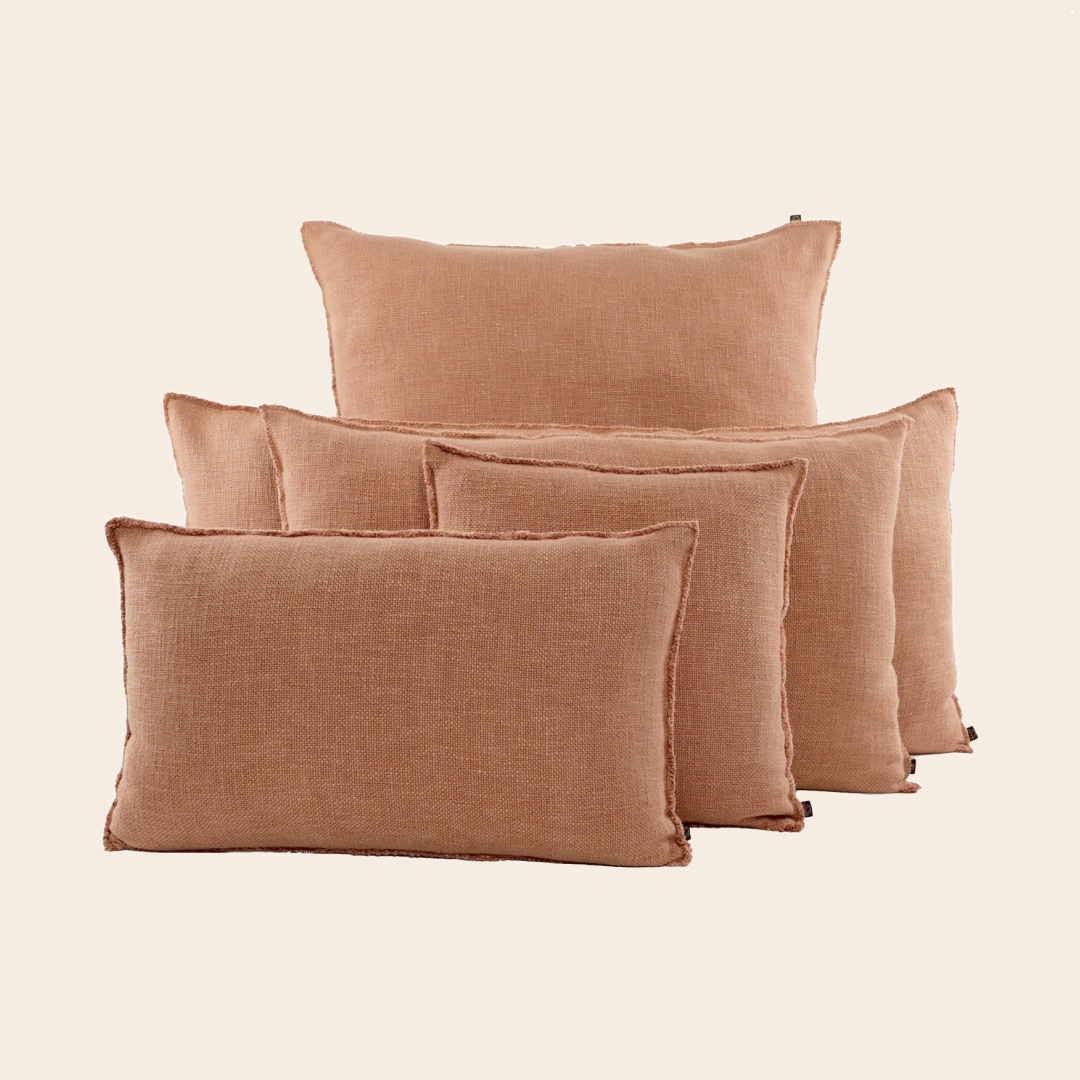 Haomy kussen 'California' linnen / viscose