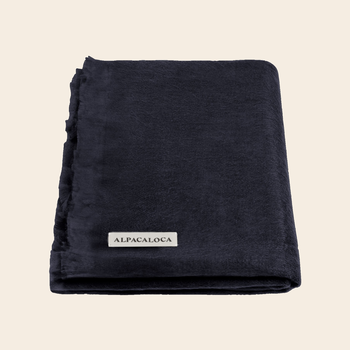 Alpacaloca sjaal Alpaca - royal blue